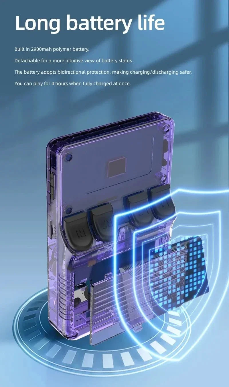 USAMR R35S On-the-Go Handheld Game Console: Linux OS, 3.5-Inch IPS Screen, 3500mAh Battery & Retro Gaming Support