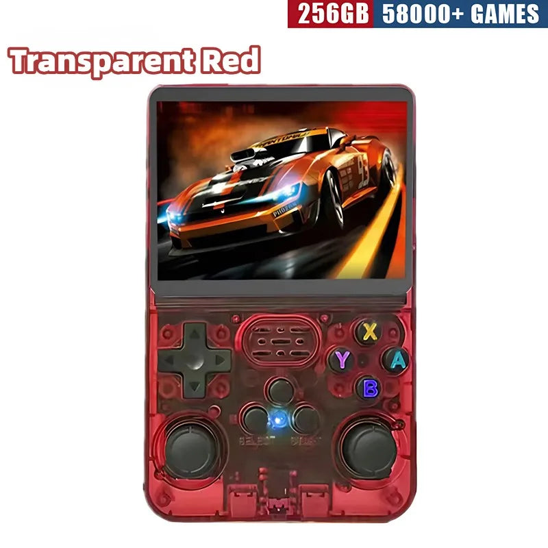 R36S Retro Handheld Game Console: Linux System, 3.5-Inch IPS Screen & 256G Preloaded Games – Portable Pocket Gaming Powerhouse