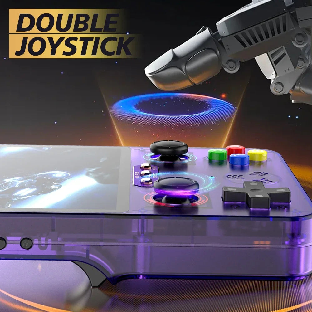 X6 Plus Retro Handheld Console: 4.0-Inch IPS Screen, 28000+ Classic Games – The Perfect Portable Gaming Gift for Kids