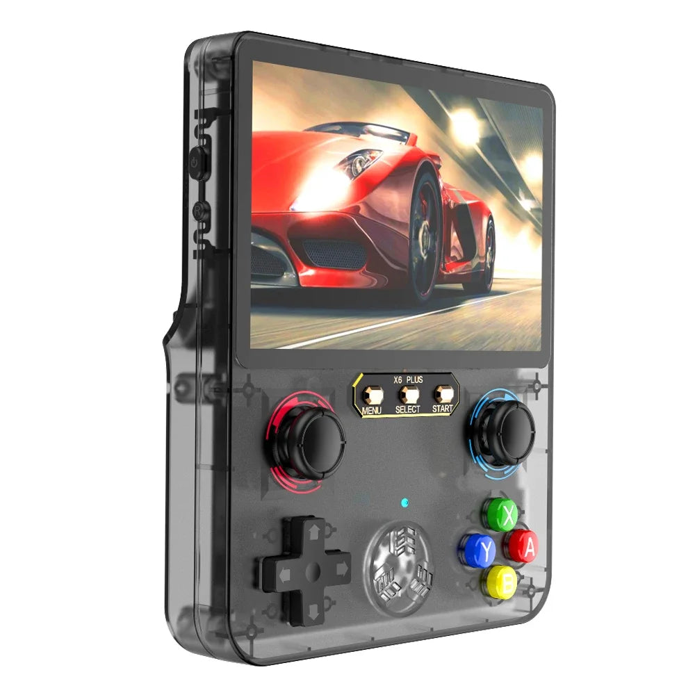 X6 Plus Retro Handheld Console: 4.0-Inch IPS Screen, 28000+ Classic Games – The Perfect Portable Gaming Gift for Kids