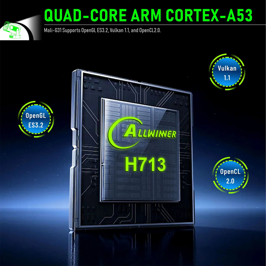 Salange HY260PRO Android 11 4K Native 1080P Projector Auto Focus 330ANSI Wifi6 BT54 Air Mouse Voice Control