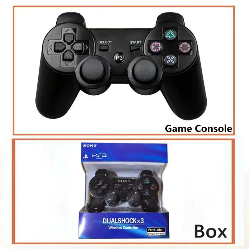 Wireless Gamepad for PS3: Bluetooth Connectivity, Vibration Feedback, ABS Environmental Protection Material & Snowflake Buttons