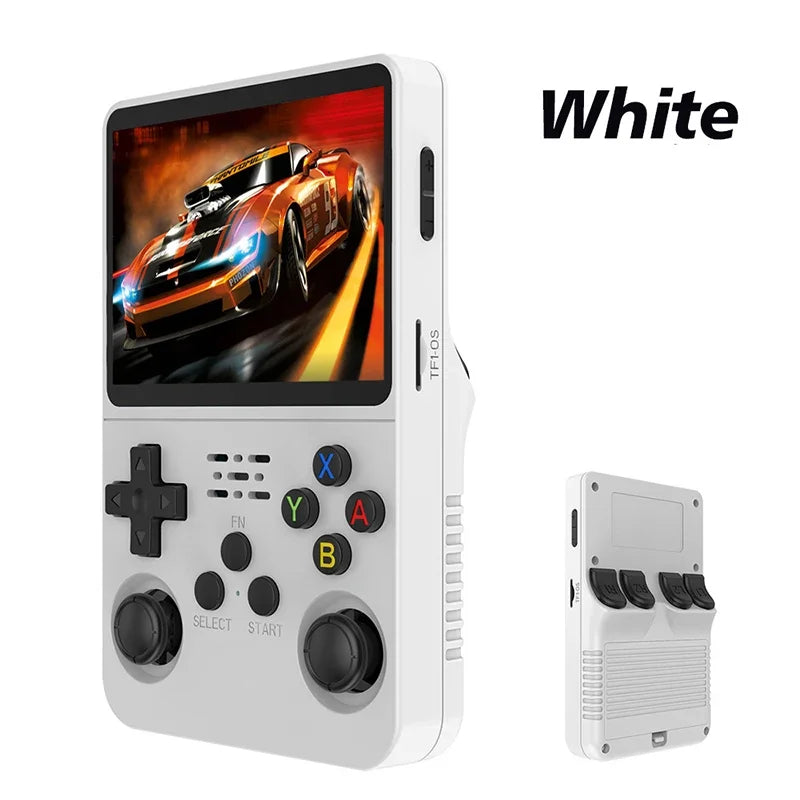 USAMR K36 Portable Classic Gaming Player for Kids: 3.5-Inch IPS Screen & 256GB Large Memory Retro Handheld Console