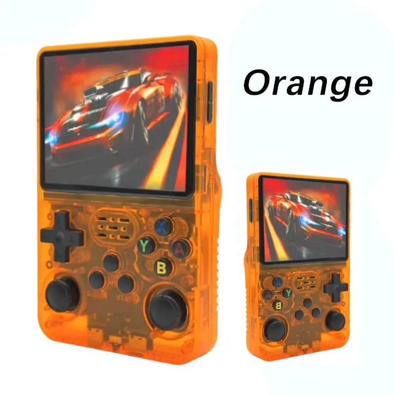 USAMR R35S On-the-Go Handheld Game Console: Linux OS, 3.5-Inch IPS Screen, 3500mAh Battery & Retro Gaming Support