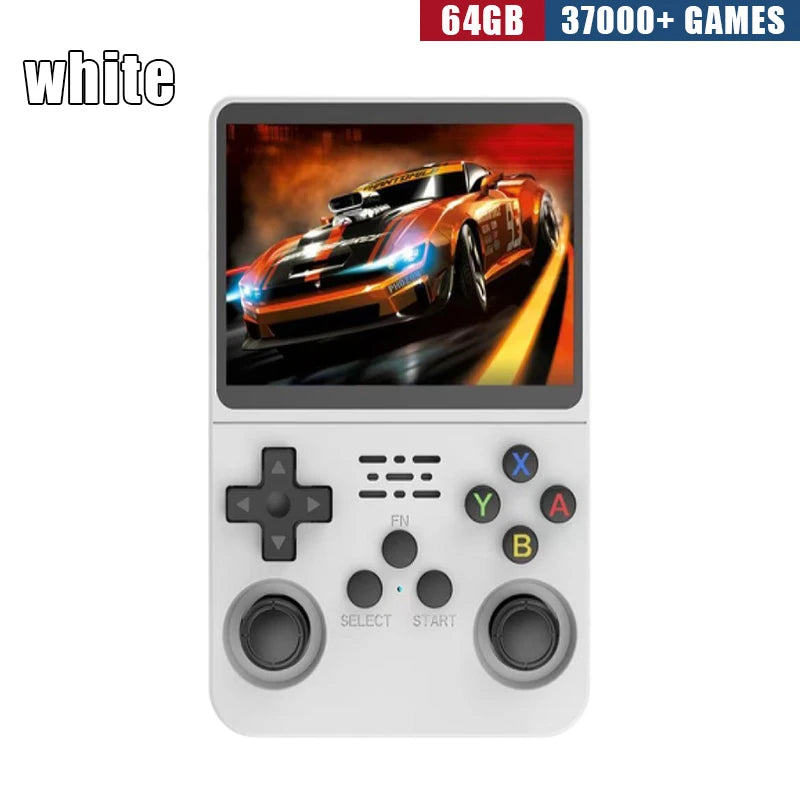USAMR R35S On-the-Go Handheld Game Console: Linux OS, 3.5-Inch IPS Screen, 3500mAh Battery & Retro Gaming Support
